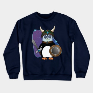 Viking Space Penguin Crewneck Sweatshirt